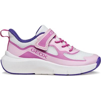 Geox Sneakers Senza Lacci Junior Pro-ran Pink / White EU 24 Geox Sneakers Senza Lacci Junior Pro-ran Pink / White EU 24
