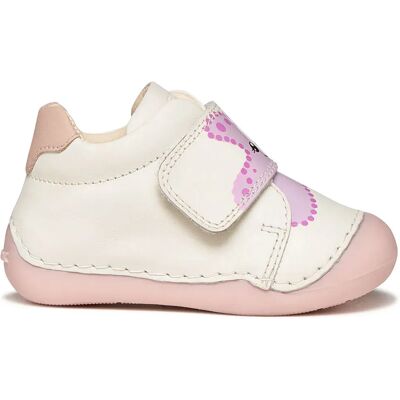 Geox Sneaker Tutim White / Rose EU 20 Geox Sneaker Tutim White / Rose EU 20