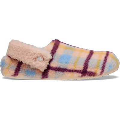 Crocs Pantofole Classic Cozzzy Plaid Pink Caramel EU 38-39 Crocs Pantofole Classic Cozzzy Plaid Pink Caramel EU 38-39