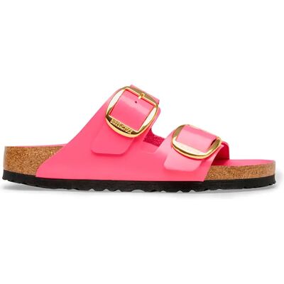Birkenstock Sandali Arizona Big Buckle Natural Leather Patent High-Shine Fuchsia Tulip EU 42 Birkenstock Sandali Arizona Big Buckle Natural Leather Patent High-Shine Fuchsia Tulip EU 42