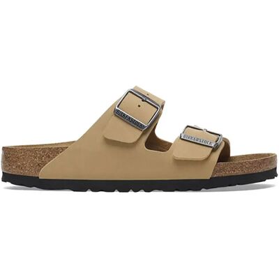Birkenstock Sandali Arizona Birko-flor Nubuk Narrow Latte Cream EU 37 Birkenstock Sandali Arizona Birko-flor Nubuk Narrow Latte Cream EU 37