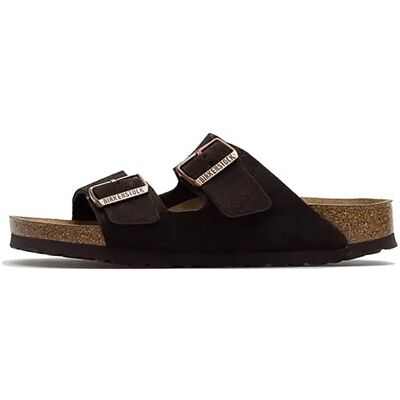 Birkenstock Sandali Arizona Soft Footbed Suede Leather Narrow Mocha EU 40 Birkenstock Sandali Arizona Soft Footbed Suede Leather Narrow Mocha EU 40