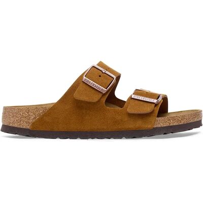 Birkenstock Sandali Arizona Suede Leather Narrow Mink EU 46 Birkenstock Sandali Arizona Suede Leather Narrow Mink EU 46
