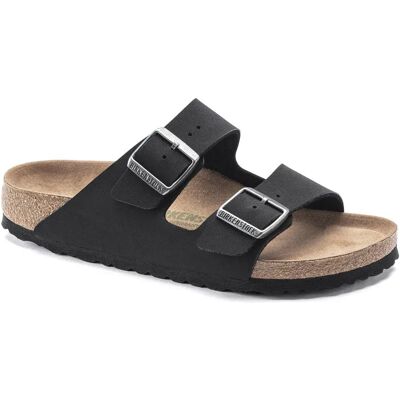 Birkenstock Sandali Arizona Vegan Birko-flor Nubuk Narrow Black EU 44 Birkenstock Sandali Arizona Vegan Birko-flor Nubuk Narrow Black EU 44