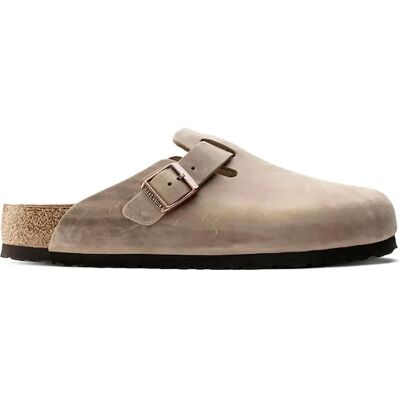 Birkenstock Zoccoli Boston Soft Footbed Natural Leather Oiled Tabacco Brown EU 44 Birkenstock Zoccoli Boston Soft Footbed Natural Leather Oiled Tabacco Brown EU 44