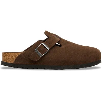 Birkenstock Zoccoli Boston Bs Suede Leather Carafe Tonal Fb EU 39 Birkenstock Zoccoli Boston Bs Suede Leather Carafe Tonal Fb EU 39