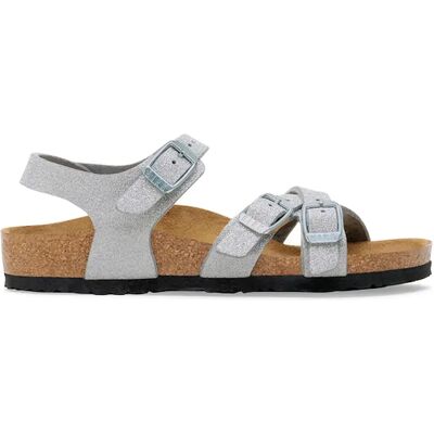 Birkenstock Sandali Kumba Synthetik Shiny Glitter Silver EU 37 Birkenstock Sandali Kumba Synthetik Shiny Glitter Silver EU 37