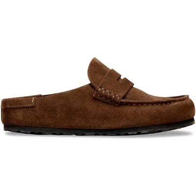 Birkenstock Zoccoli Naples Wrapped Suede Leather Narrow Carafe EU 36 Birkenstock Zoccoli Naples Wrapped Suede Leather Narrow Carafe EU 36