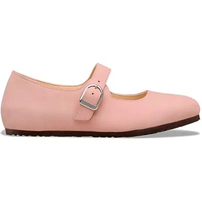 Birkenstock Ballerine Santa Clarita Natural Leather Narrow Pink Clay EU 40 Birkenstock Ballerine Santa Clarita Natural Leather Narrow Pink Clay EU 40