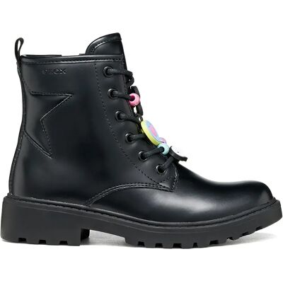 Geox Stivali Casey G Black / Multicolor EU 35 Geox Stivali Casey G Black / Multicolor EU 35