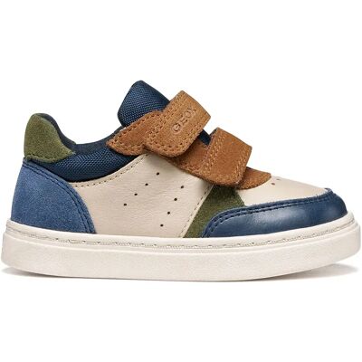 Geox Scarpe Senza Lacci Nashik C Beige / Navy EU 21 Geox Scarpe Senza Lacci Nashik C Beige / Navy EU 21