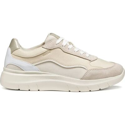 Geox Sneaker Plummery A Light Sand / White EU 38 Geox Sneaker Plummery A Light Sand / White EU 38