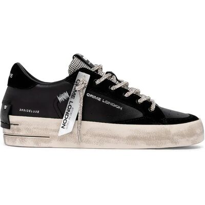 Crime London Sneaker Sk8 Deluxe Wedge Black EU 36 Crime London Sneaker Sk8 Deluxe Wedge Black EU 36