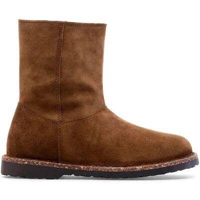 Birkenstock Stivaletti Uppsala Zip Shearling Suede Leather Narrow Dark Tea EU 36 Birkenstock Stivaletti Uppsala Zip Shearling Suede Leather Narrow Dark Tea EU 36