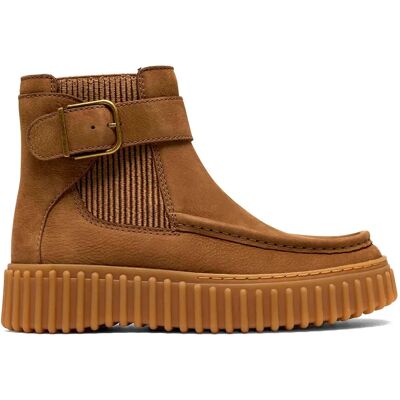 Clarks Shoes Stivaletti Torhill Buckle Walnut Nubuck EU 41 Clarks Shoes Stivaletti Torhill Buckle Walnut Nubuck EU 41