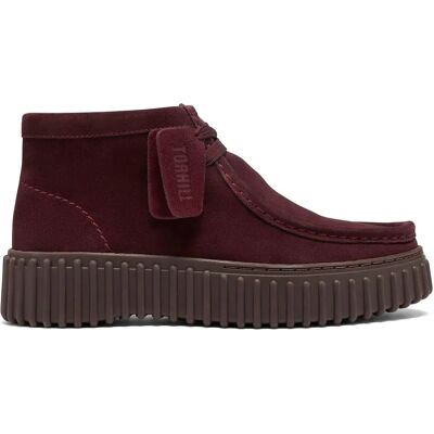 Clarks Shoes Stivaletti Torhill Moss Burgundy Suede EU 37 Clarks Shoes Stivaletti Torhill Moss Burgundy Suede EU 37