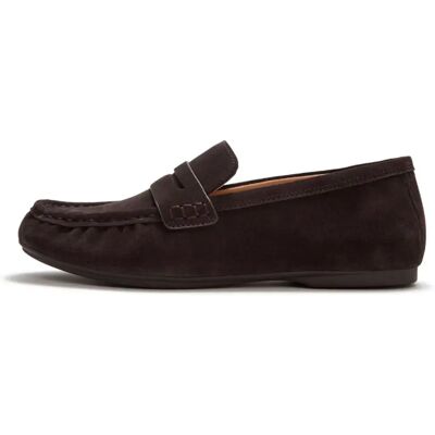 Fitflop Mocassini Delicato Suede Chocolate Brown EU 39 Fitflop Mocassini Delicato Suede Chocolate Brown EU 39