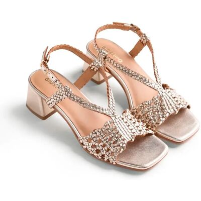 Gioseppo Sandali Con Tacco Blissfield Platinum EU 37 Gioseppo Sandali Con Tacco Blissfield Platinum EU 37