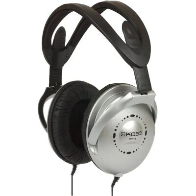 Koss Cuffie Per Telefono Ur 18 Black / SIlver One Size Koss Cuffie Per Telefono Ur 18 Black / SIlver One Size