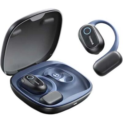 Baseus Cuffie Sportive Wireless Eli Sport 1 Black One Size Baseus Cuffie Sportive Wireless Eli Sport 1 Black One Size