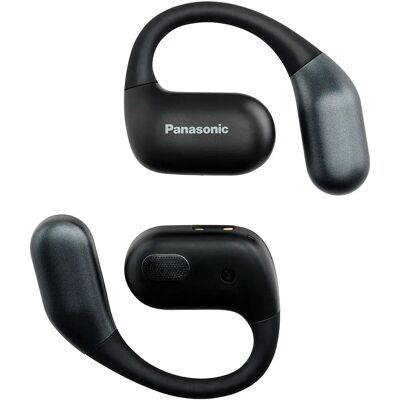 Panasonic Cuffie Wireless Rb-f10de-k Black One Size Panasonic Cuffie Wireless Rb-f10de-k Black One Size