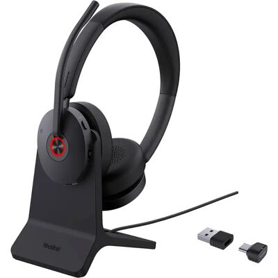 Yealink Cuffie Wireless Yeali-120868 Black One Size Yealink Cuffie Wireless Yeali-120868 Black One Size