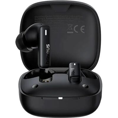 Baseus Cuffie Wireless Bowie E19 Black One Size Baseus Cuffie Wireless Bowie E19 Black One Size