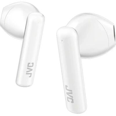 Auricolari True Wireless JVC HA-A4T - 30h Autonomia - IPX4 - Bluetooth - Microfono e Controllo - Bianco Auricolari True Wireless JVC HA-A4T - 30h Autonomia - IPX4 - Bluetooth - Microfono e Controllo - Bianco