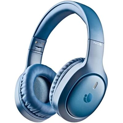 Ngs Cuffie Wireless Artica Tempest/microphone/bluetooth Blue One Size Ngs Cuffie Wireless Artica Tempest/microphone/bluetooth Blue One Size