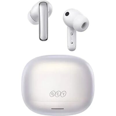 Qcy Cuffie Wireless Melobuds N65 White One Size Qcy Cuffie Wireless Melobuds N65 White One Size
