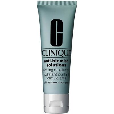 Clinique Crema Anti Blemish Solutions Clearing Moisturizer 50ml Green 50 ml Clinique Crema Anti Blemish Solutions Clearing Moisturizer 50ml Green 50 ml