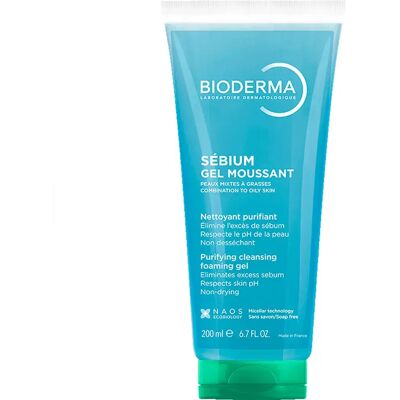 Bioderma Gel Detergente Purifying 200ml One Size Bioderma Gel Detergente Purifying 200ml One Size
