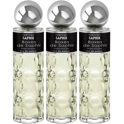 Saphir Eau De Parfum Boxes 200ml 3 Unità Green One Size Saphir Eau De Parfum Boxes 200ml 3 Unità Green One Size
