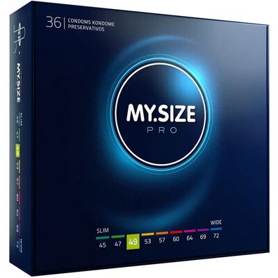 My.size Preservativi Pro 9 Mm 36 Unità Transparent One Size My.size Preservativi Pro 9 Mm 36 Unità Transparent One Size