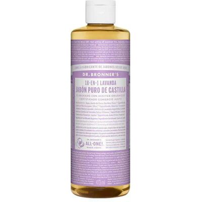 Sapone liquido multifunzione alla lavanda di Dr. Bronner's - 18 in 1 Sapone liquido multifunzione alla lavanda di Dr. Bronner's - 18 in 1