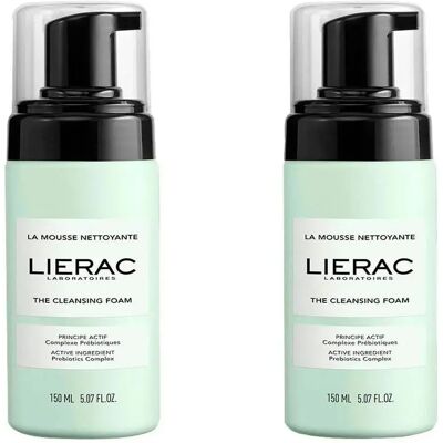 Lierac Modello Schiuma Detergente - Struccante - 2x150ml Lierac Modello Schiuma Detergente - Struccante - 2x150ml
