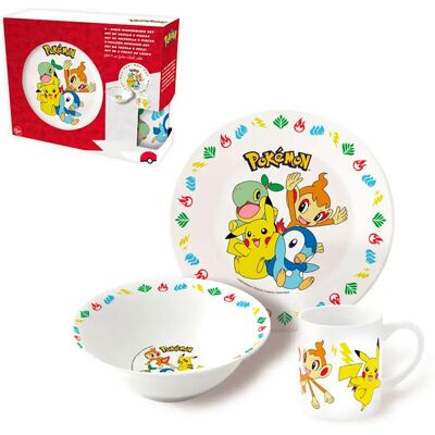 Stor Set Di Ciotola Piatto E Tazza In Ceramica Divertente E Allegro Con Borsa Per Il Pranzo Pokémon Multicolor One Size Stor Set Di Ciotola Piatto E Tazza In Ceramica Divertente E Allegro Con Borsa Per Il Pranzo Pokémon Multicolor One Size