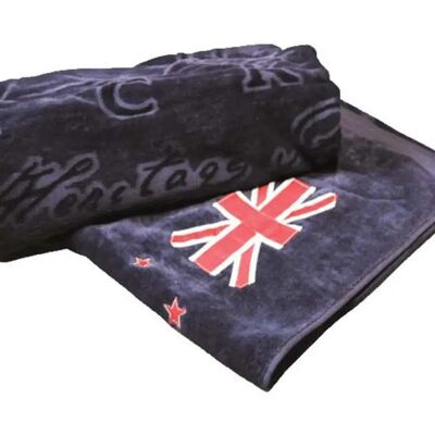 Nza New Zealand Asciugamano Ninety Miles Blue One Size Nza New Zealand Asciugamano Ninety Miles Blue One Size