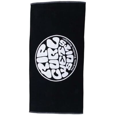 Rip Curl Asciugamano Logos Black One Size Rip Curl Asciugamano Logos Black One Size