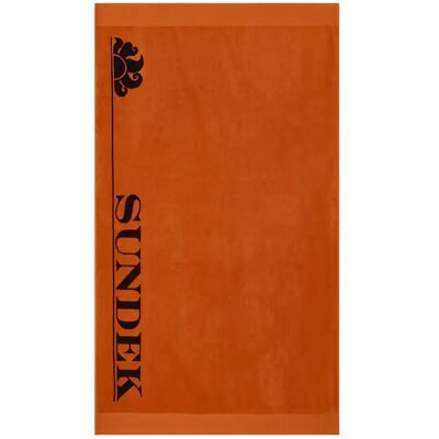 Sundek Asciugamano Icon Fluo Orange 01 One Size Sundek Asciugamano Icon Fluo Orange 01 One Size