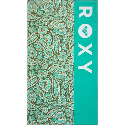 Roxy Asciugamano Cold Water Printed Oil Green Wildside Paisley One Size Roxy Asciugamano Cold Water Printed Oil Green Wildside Paisley One Size
