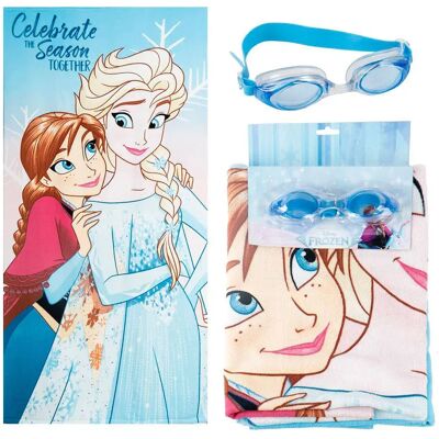 Disney Asciugamano Frozen Blue One Size Disney Asciugamano Frozen Blue One Size