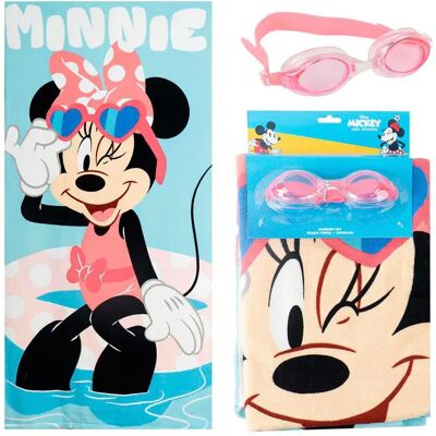 Disney Asciugamano Minnie Blue One Size Disney Asciugamano Minnie Blue One Size
