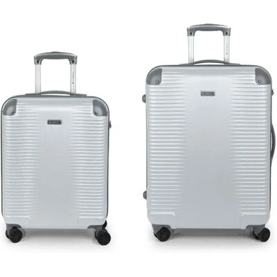 Gabol Valigia A Rotelle Balance Xp Spinner Expandable 39.7-45/68.8-77.9l 2 Unità Silver One Size Gabol Valigia A Rotelle Balance Xp Spinner Expandable 39.7-45/68.8-77.9l 2 Unità Silver One Size