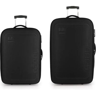 Gabol Valigia A Rotelle Orbit Soft Spinner Expandable 66.6-76.9/89.5-105.5l 2 Unità Black One Size Gabol Valigia A Rotelle Orbit Soft Spinner Expandable 66.6-76.9/89.5-105.5l 2 Unità Black One Size