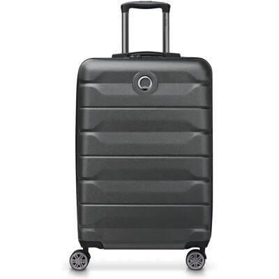 Delsey Valigia A Rotelle Air Armour 68 Cm Expandable 77l Black One Size Delsey Valigia A Rotelle Air Armour 68 Cm Expandable 77l Black One Size