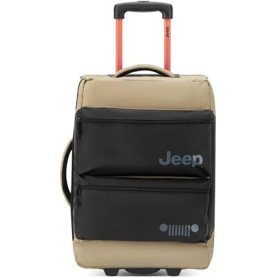 Jeep Valigia A Rotelle J027021007 55 Cm 37l Dark Beige S Jeep Valigia A Rotelle J027021007 55 Cm 37l Dark Beige S