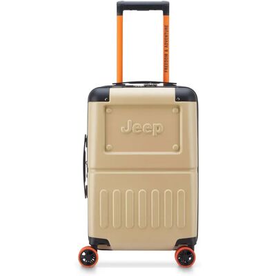 Jeep Valigia A Rotelle J027280107 55 Cm 35l Dark Beige S Jeep Valigia A Rotelle J027280107 55 Cm 35l Dark Beige S