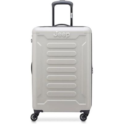 Jeep Valigia A Rotelle J03782011 Expandable 68 Cm 67l Light grey silver L Jeep Valigia A Rotelle J03782011 Expandable 68 Cm 67l Light grey silver L