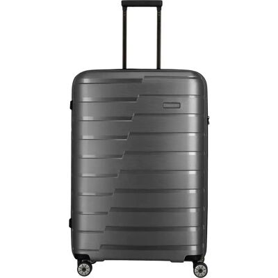 Travelite Valigia A Rotelle Air Base w L 105l Anthracite Metallic One Size Travelite Valigia A Rotelle Air Base w L 105l Anthracite Metallic One Size